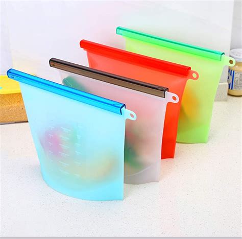 reusable silicone storage bags